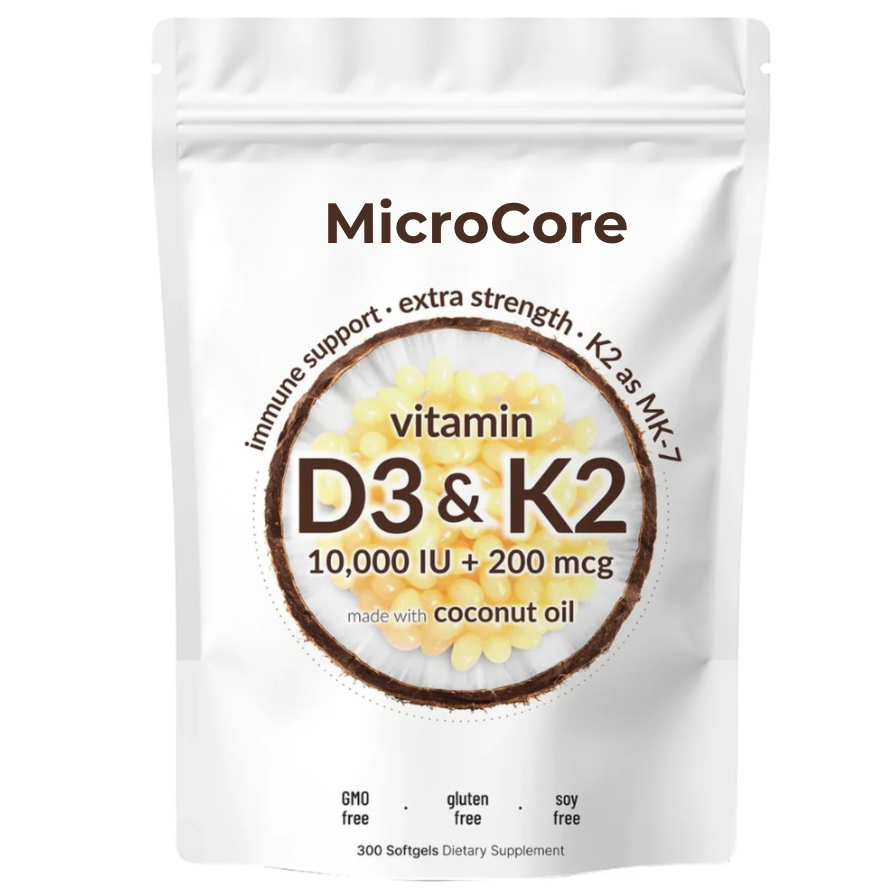 + FREE Vitamin D3 + K2 Softgels