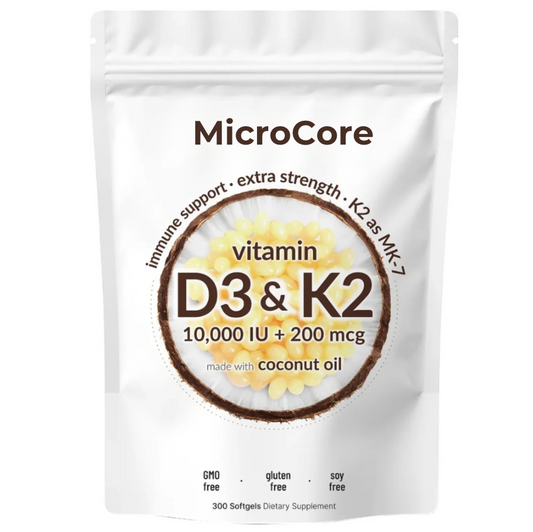 + FREE Vitamin D3 + K2 Softgels